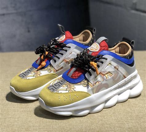 versace chain reaction sneakerssale|Versace chain reaction pandabuy.